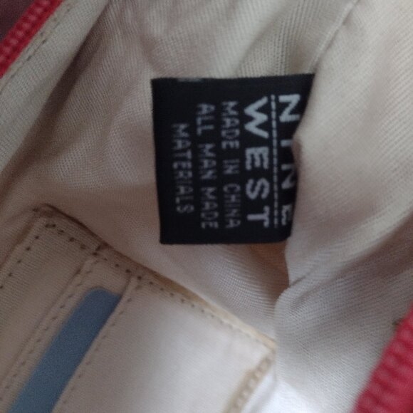 New with tags Red Nine West purse - Picture 2 of 5